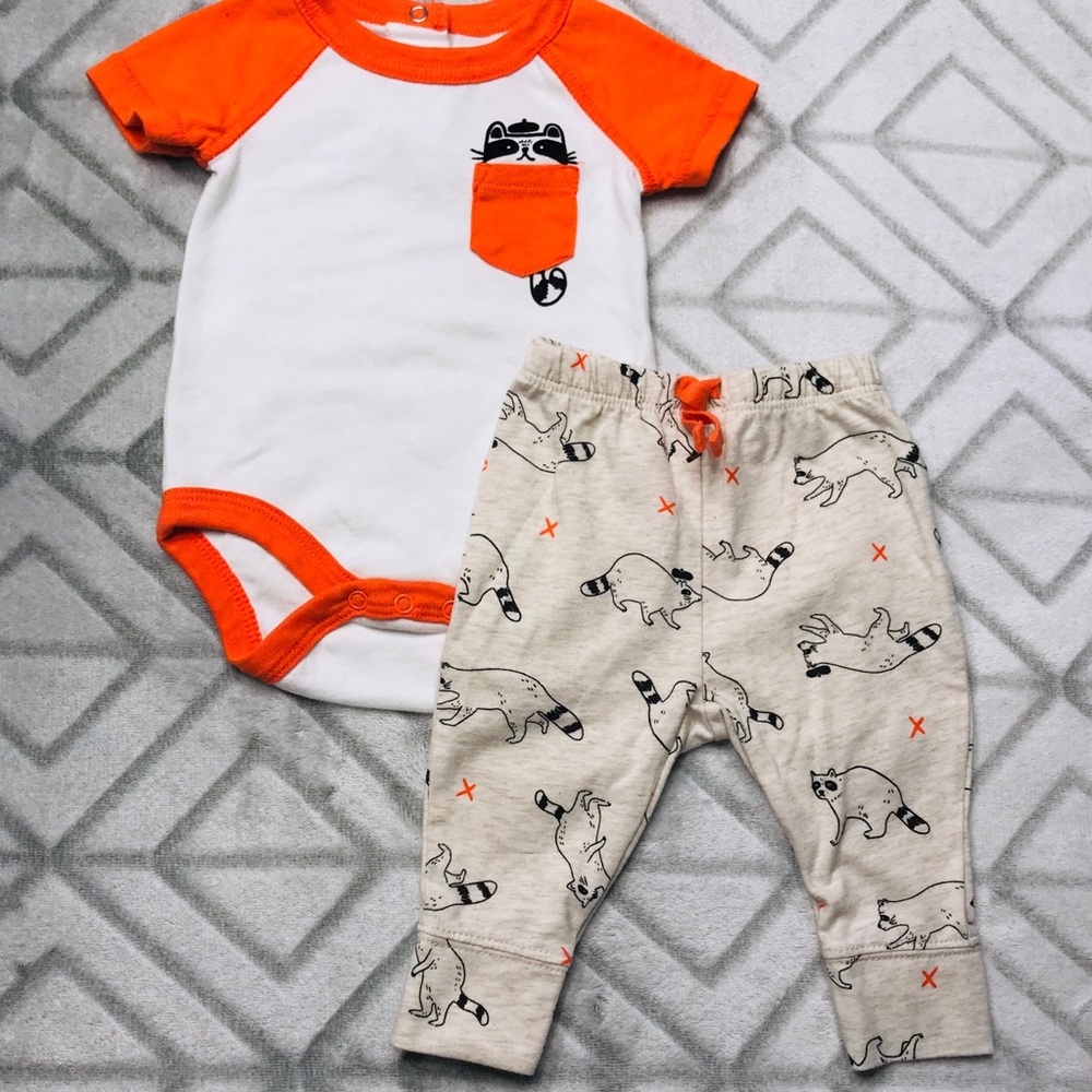 Cat & Jack Raccoon Outfit 🦝